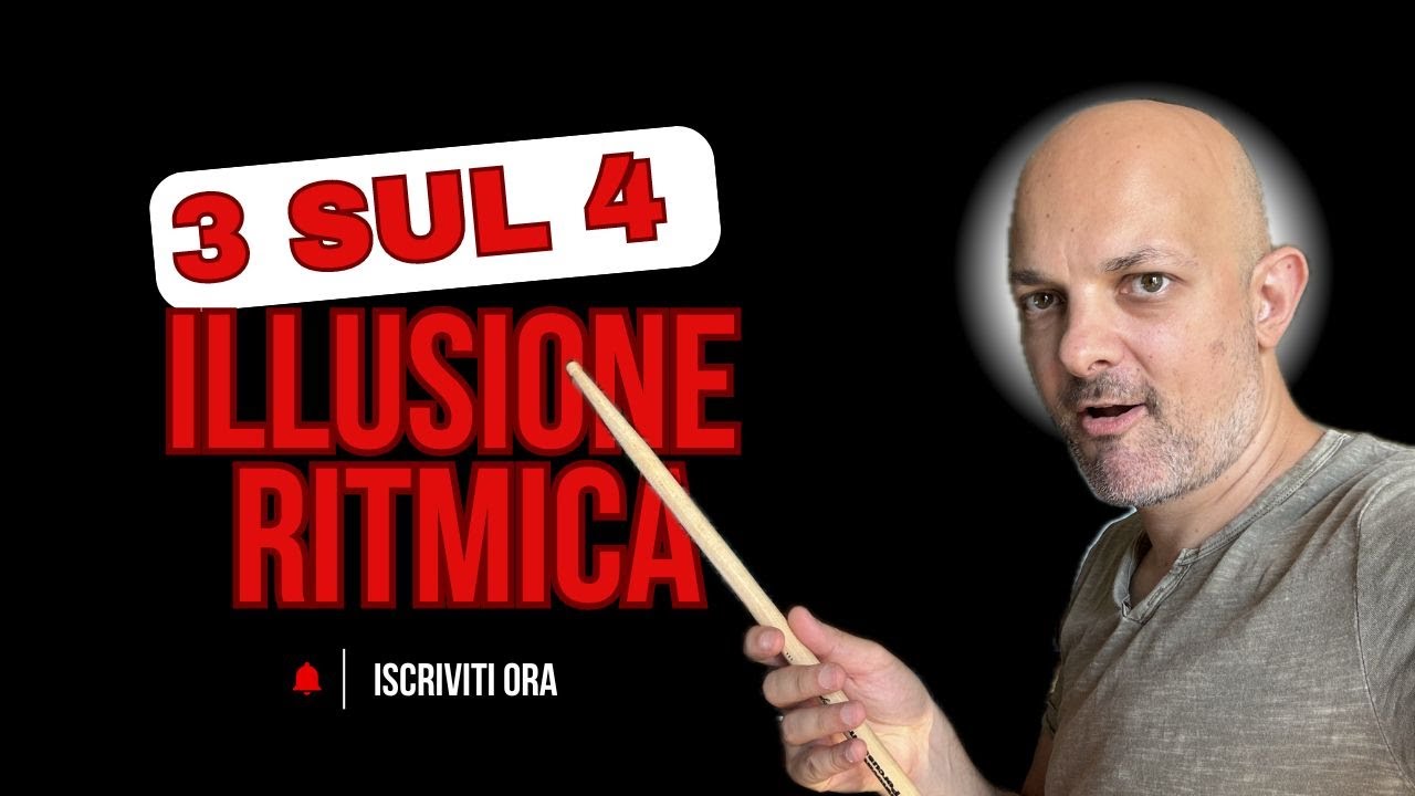 ILLUSIONE RITMICA: LA MAGIA DEL 3 SUL 4