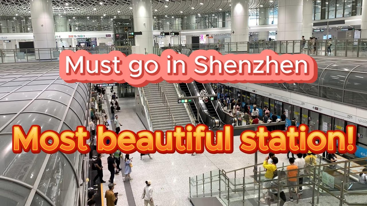 The station of tomorrow - Guangxia North in Shenzhen