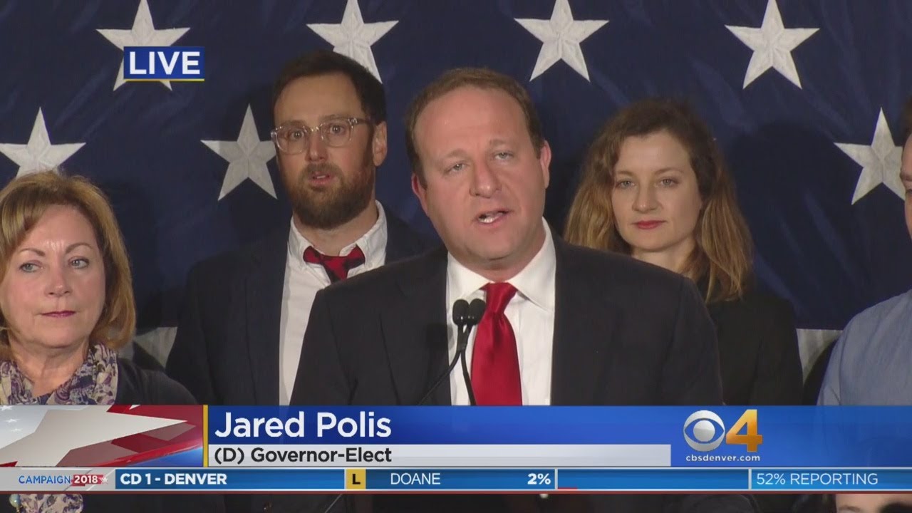 WATCH: Jared Polis Acceptance Speech