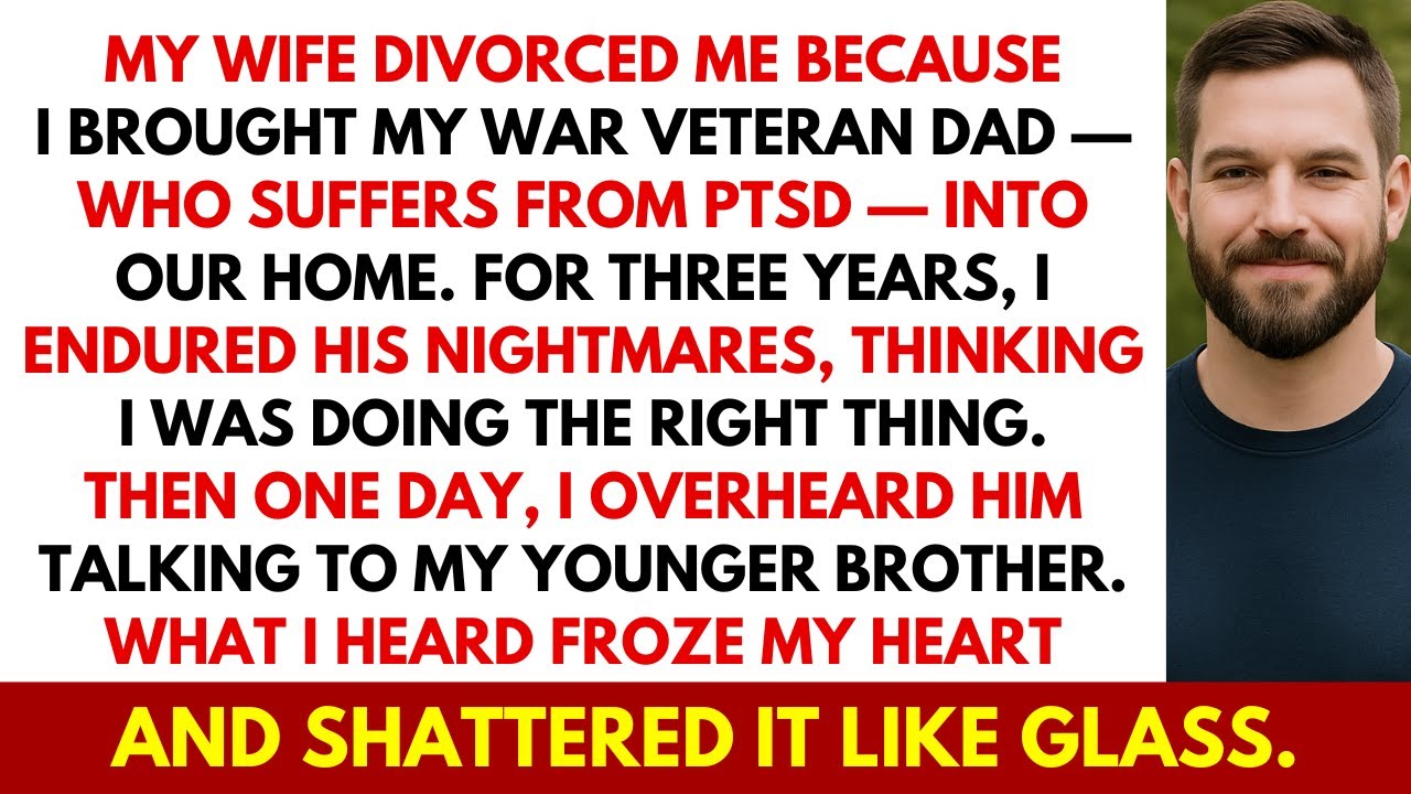 My Dad Forgot To Close His Bedroom Door. I Leaned Closer. What I Overheard Made Me Freeze And...