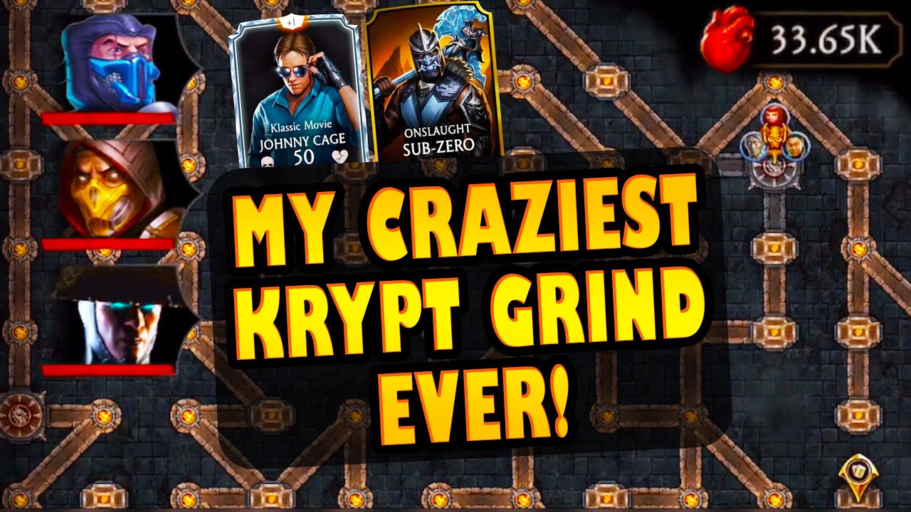 MK Mobile. My CRAZIEST Krypt Grind Ever. I Bought THE WHOLE STORE! Was It Worth It?