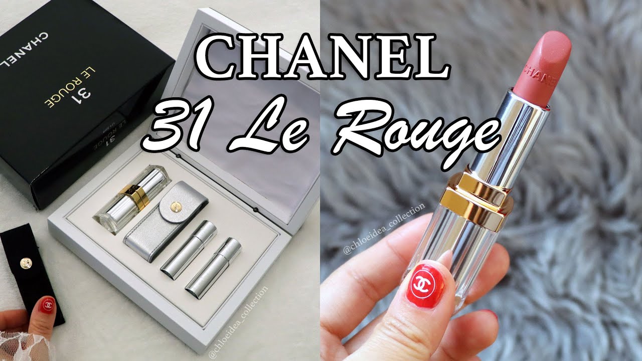 31 LE ROUGE | CHANEL Exclusive Lipstick | Chanel New Luxury Lipstick Set