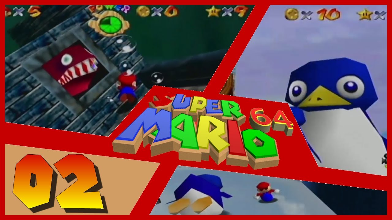 N64 - Super Mario 64 - Part02 - Niveau 3 et Niveau 4