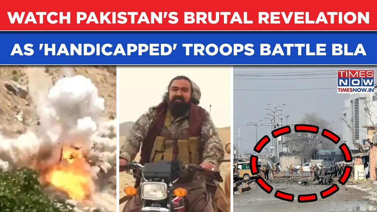 Pakistan-Balochistan Unrest: Shocking Revelation As Munir's 'Handicapped' Troops Battle BLA Rebels
