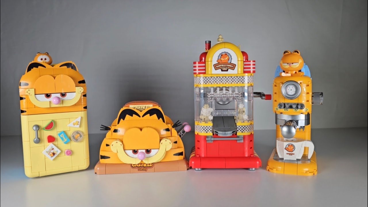 Garfield Fantastic Machines Building Sets From Pantasy