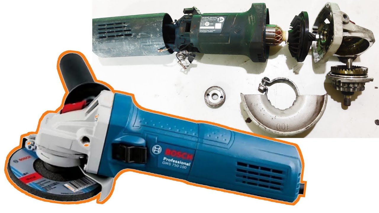 Bosch GWS 750-100 Professional  Angle Grinder || How to Disassemble ||