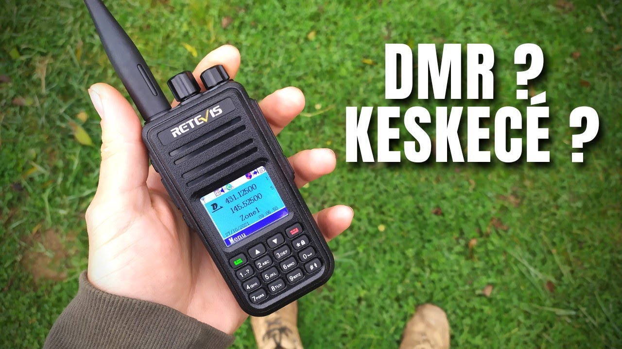 C'est quoi les Radios DMR ? Pourquoi faire ? - Revue Retevis RT3S