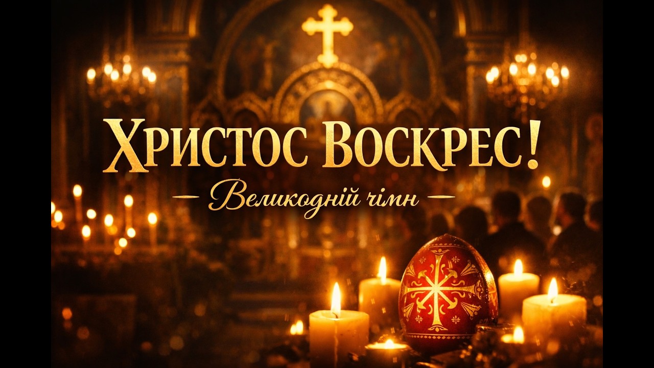 Великодній гімн «Христос Воскрес» 🌿 | Український церковний спів | Пасха 2026