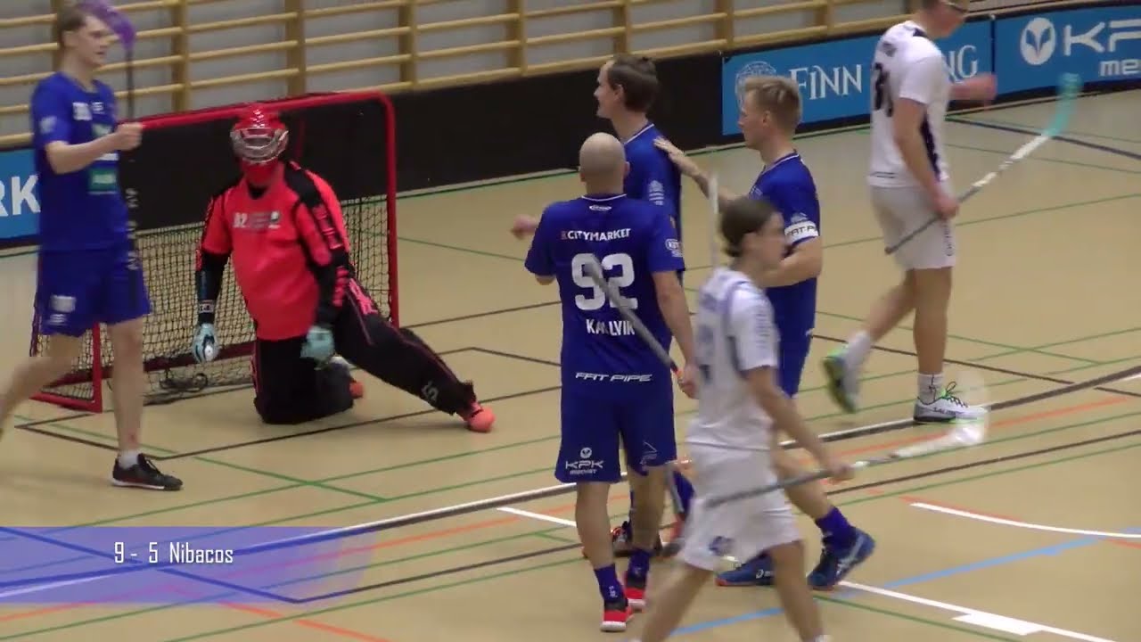 Nibacos - Blue Fox ti 23.8.2022 | Harjoitusottelun maalikooste