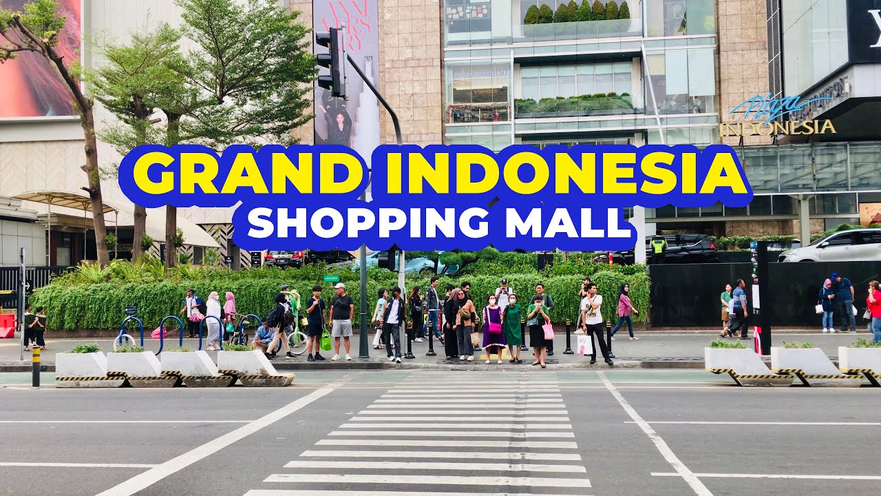 Walk to Grand Indonesia Shopping Mall Jakarta, Indonesia 🇮🇩