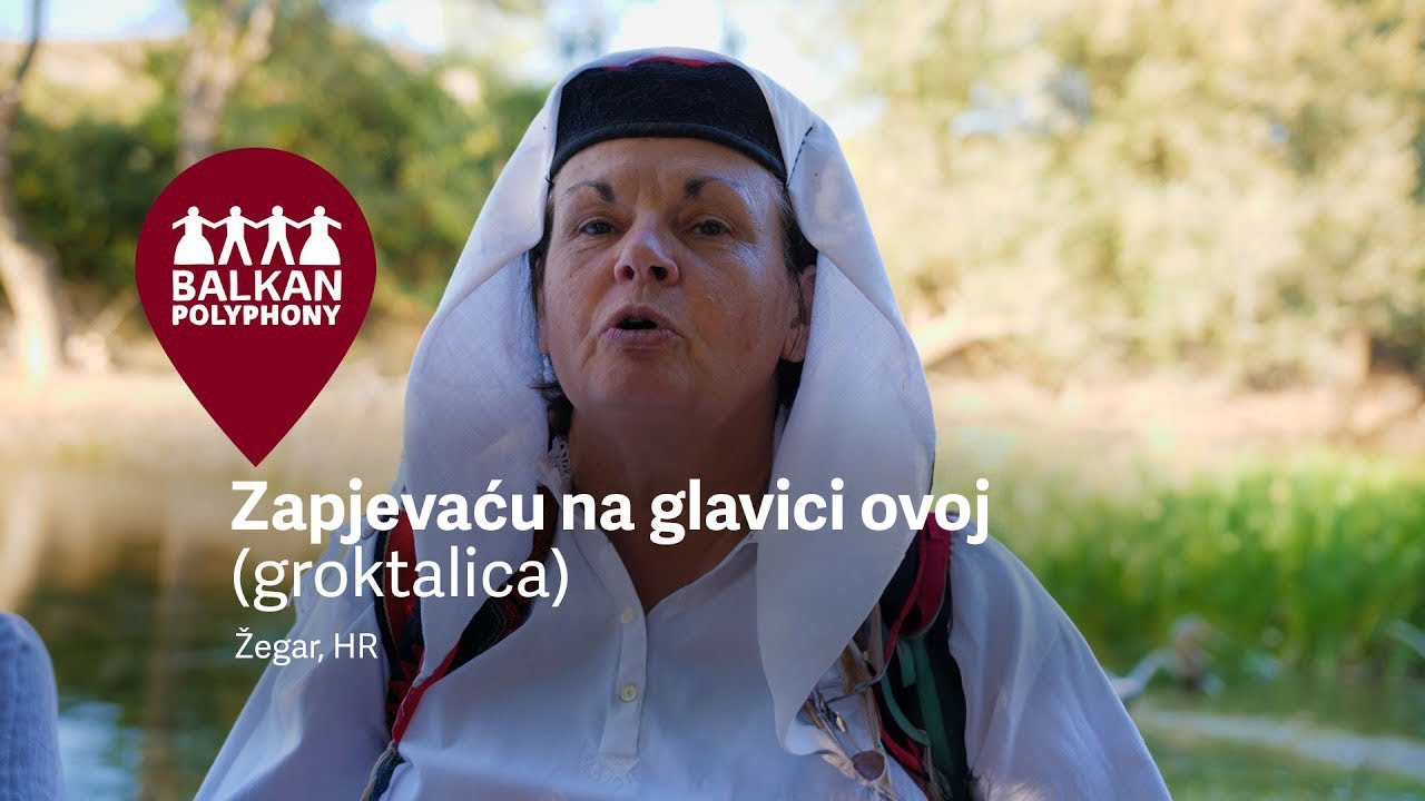 Zapjevaću na glavici ovoj (groktalica) – Žegar, HR