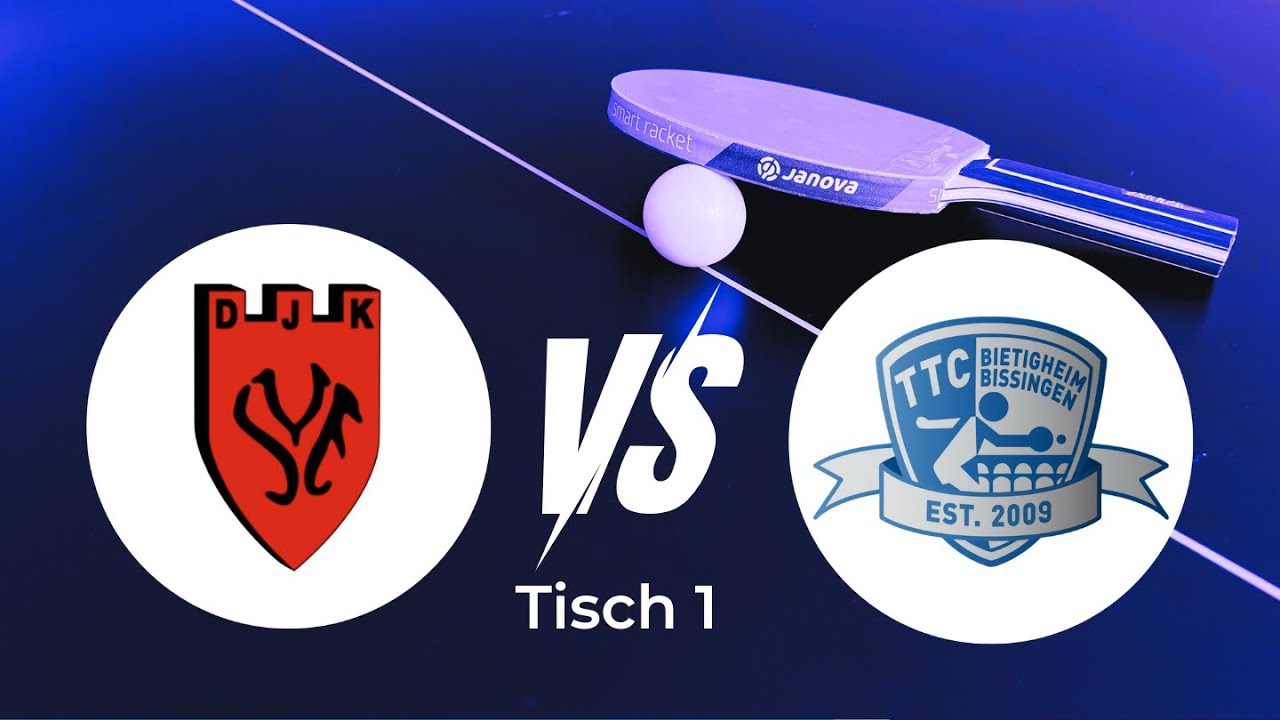 SV DJK Eggolsheim vs. TTC immoXone Bietigheim-Bissingen  | Tisch 1
