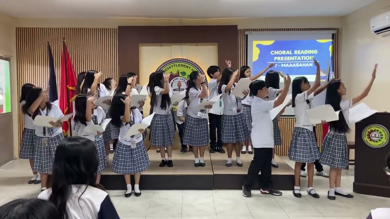 MaRHS National Reading Month 2024 Grade 7 Choral Reading &ldquo;The Power of Pages&rdquo;