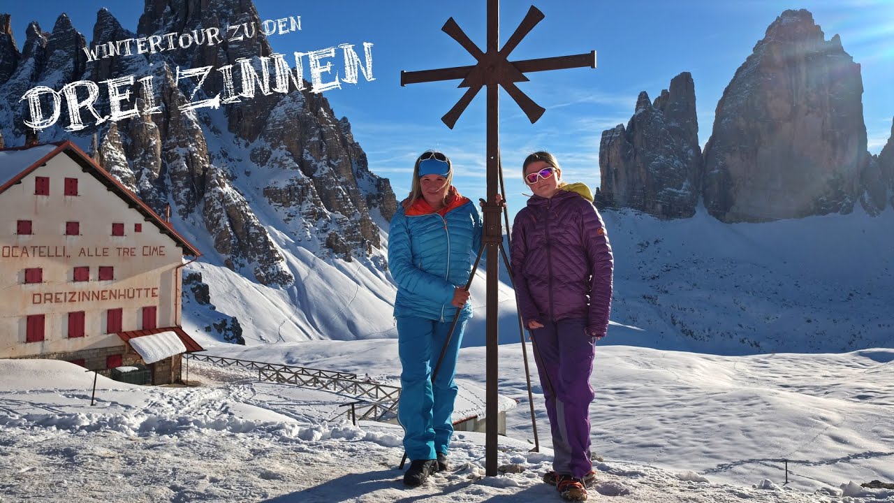 Wintertour zu den Drei Zinnen - Dolomiten - ein absolutes Highlight!!!