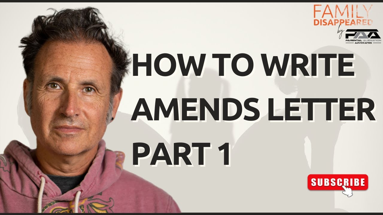 How to Write an Amends Letter for Parental Alienation w/ Dr. Josh Coleman Reconciliation Pt.1 - Ep24