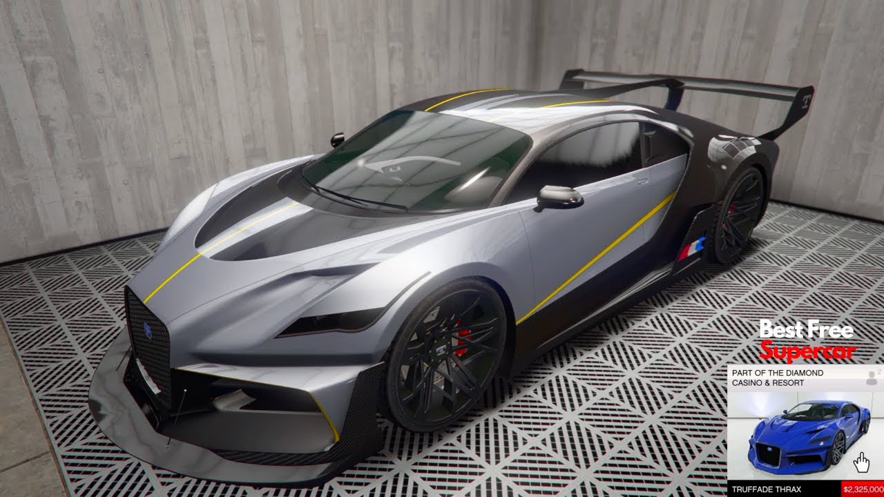 Thrax GTA Free Car $2,325,000 Best Free Supercar