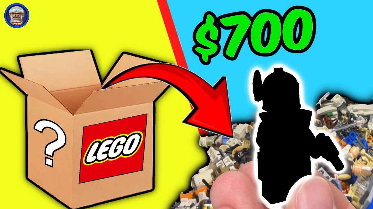 Загадочная коробка с минифигурками LEGO Star Wars за 700 долларов (РЕДКИЕ, снятые с производства ...