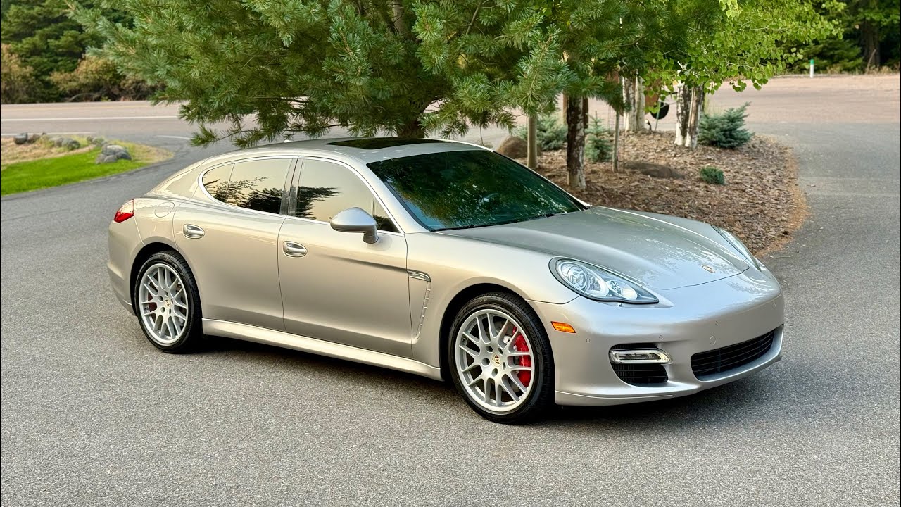 Прогулка и вождение Porsche Panamera Turbo 2010 года