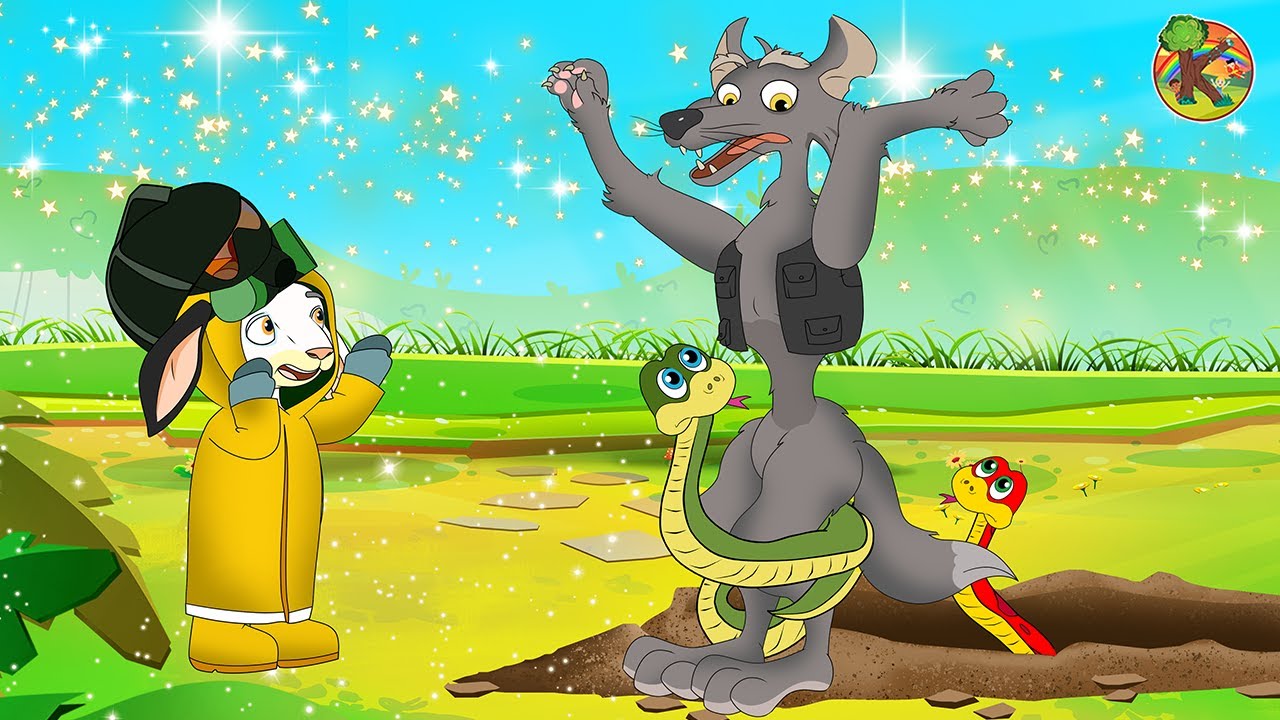 O Lobo E Os 7 Cabritinhos - O Cabritinho Gênio - A Pandemia | KONDOSAN Português - Contos de Fadas