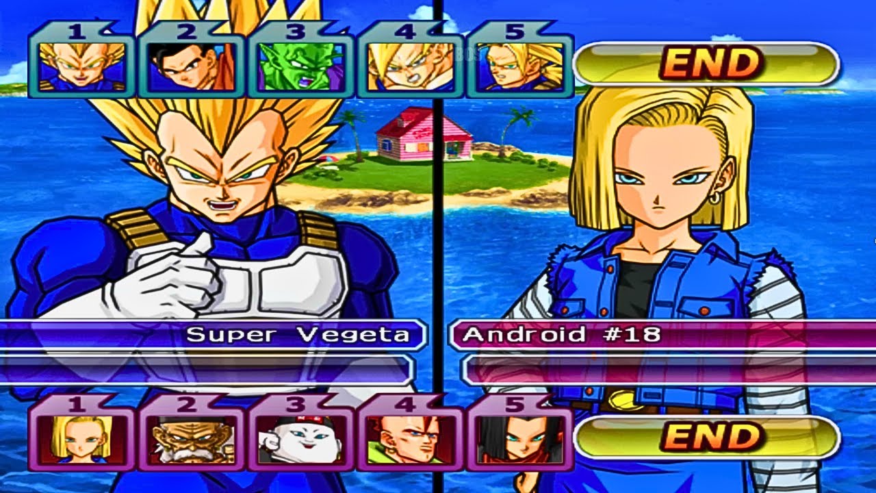 Team Vegeta vs Team Androids (1P VS COM) - Gameplay Dragon Ball Z Budokai Tenkaichi 3 4K 60PFS