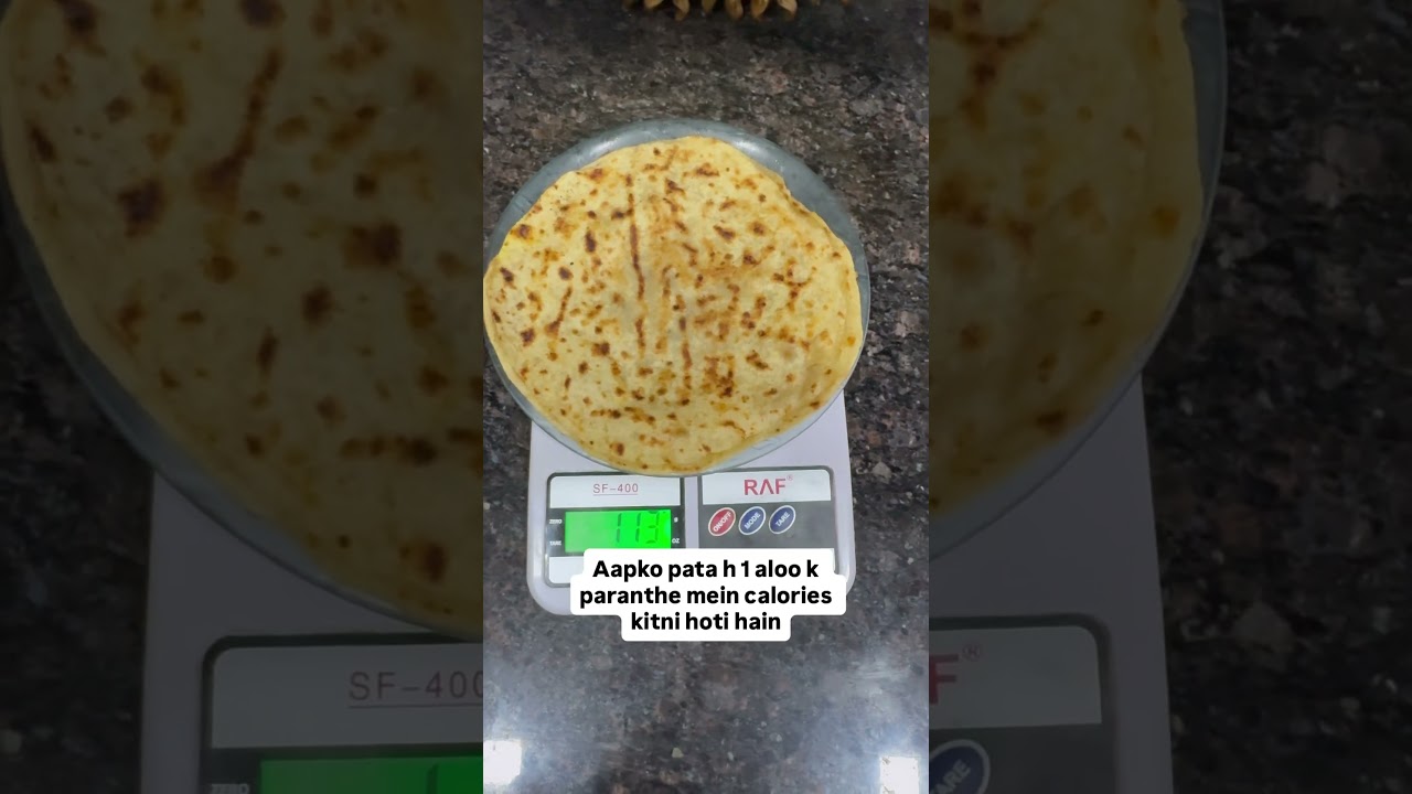 How Many Calories in Aloo Paratha (with Oil)?