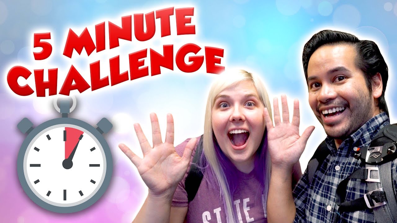 5 minute arcade challenge at City Fun Center - Who will win more tickets?