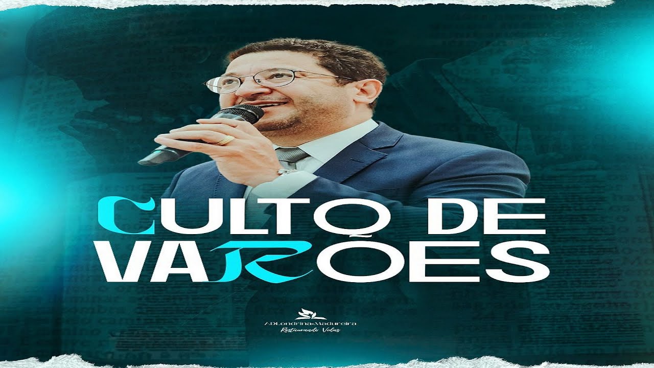 CULTO DOS VAROES - 23/11