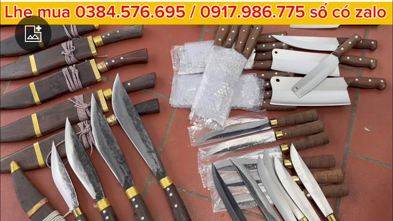 📣TRI ÂN : DAO BẾP ,DAO CHẶT -DAO THÁI -DAO MÈO ,MỚI NHẤT TẠI XƯỞNG 0384.576.695