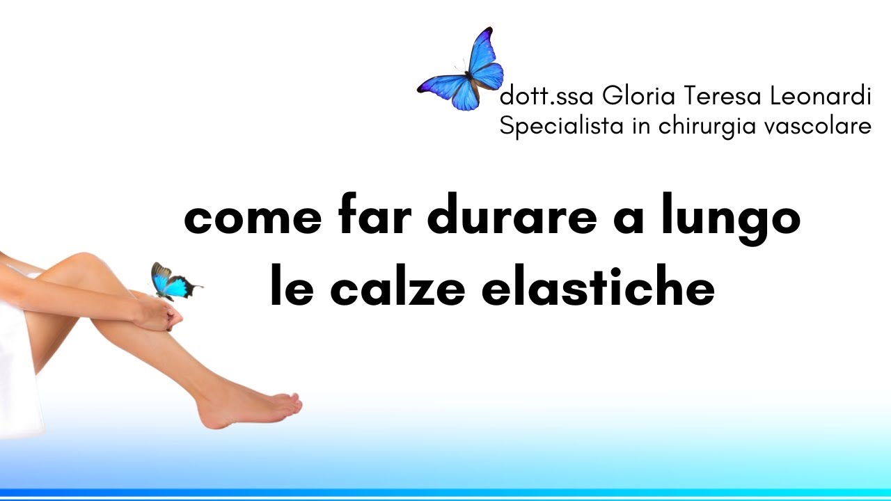 Come far durare le calze elastiche a lungo (anche un anno)