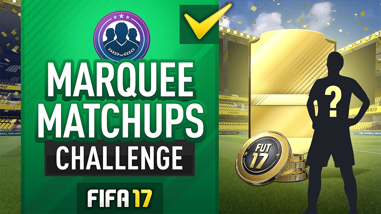 CHEAPEST MARQUEE MATCHUPS! - #SBC #FIFA17 Ultimate Team