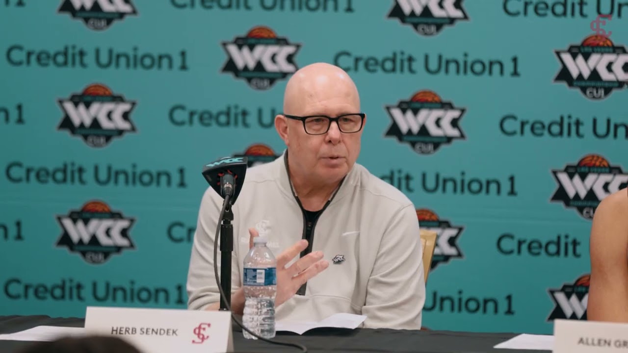 2025-2026 Men's Basketball vs Pacific WCC Tournament Press Conference