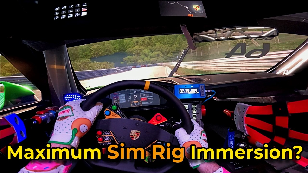 Take A Ride in The Most Visually Immersive 3D Printed Sim Racing Cockpit (Cup Car 2.0)
