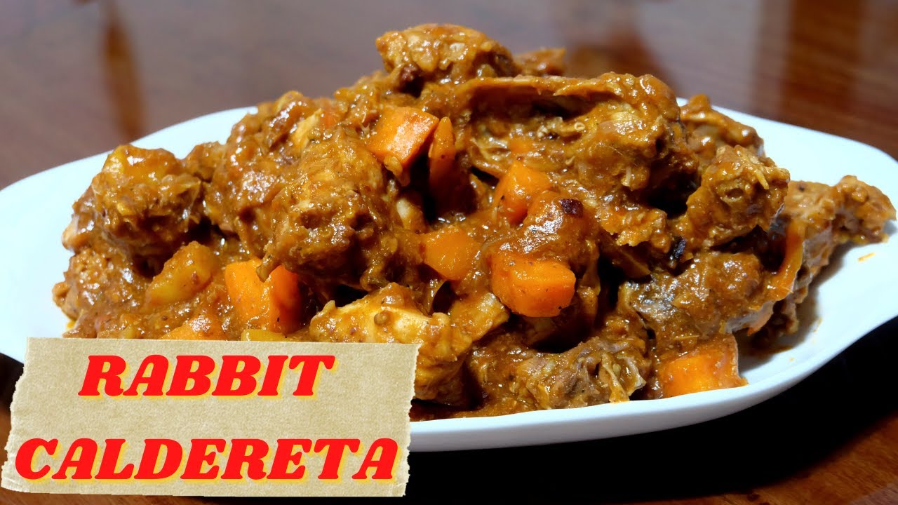RABBIT CALDERETA l THE BEST AND EASY WAY TO COOK