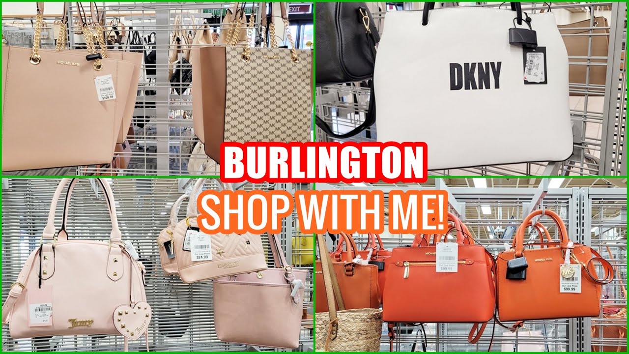 BURLINGTON DESIGNER PURSE HANDBAGS SHOP WITH ME NEW FINDS!