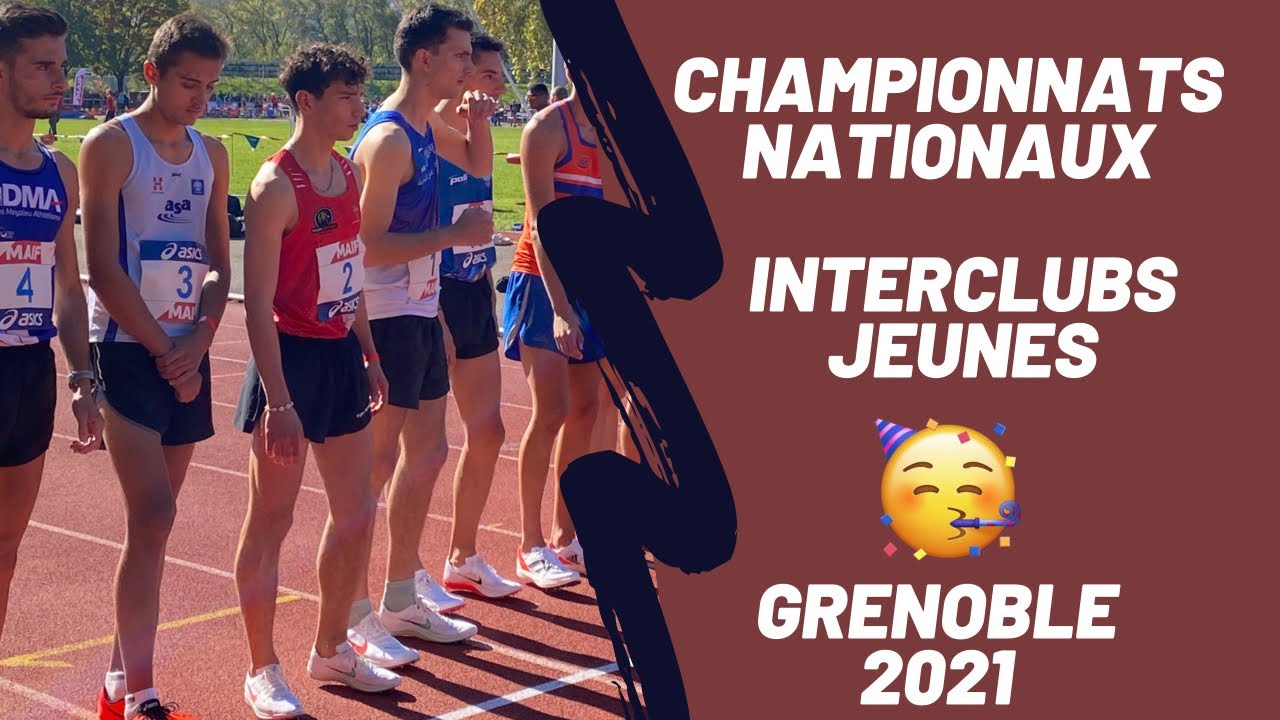 Championnats nationaux interclubs jeunes 2021 - Grenoble 🥳