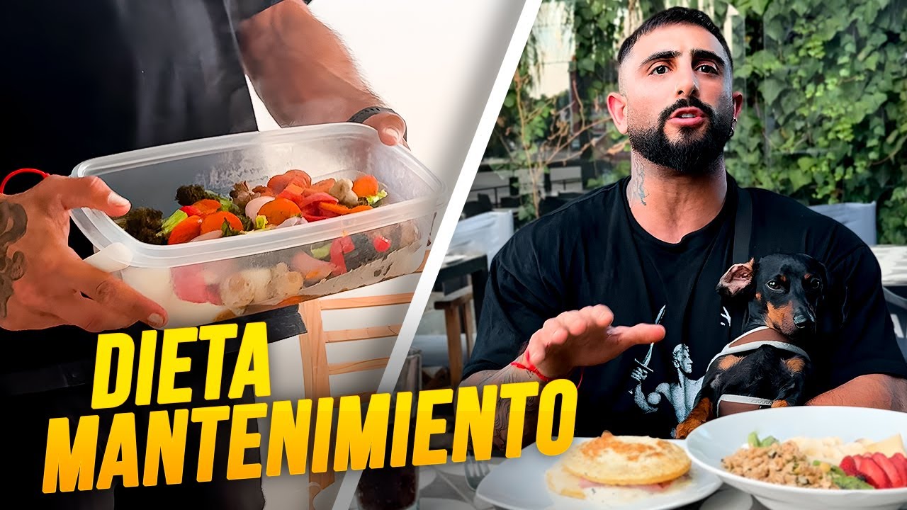 La DIETA que me MANTIENE en 110kg