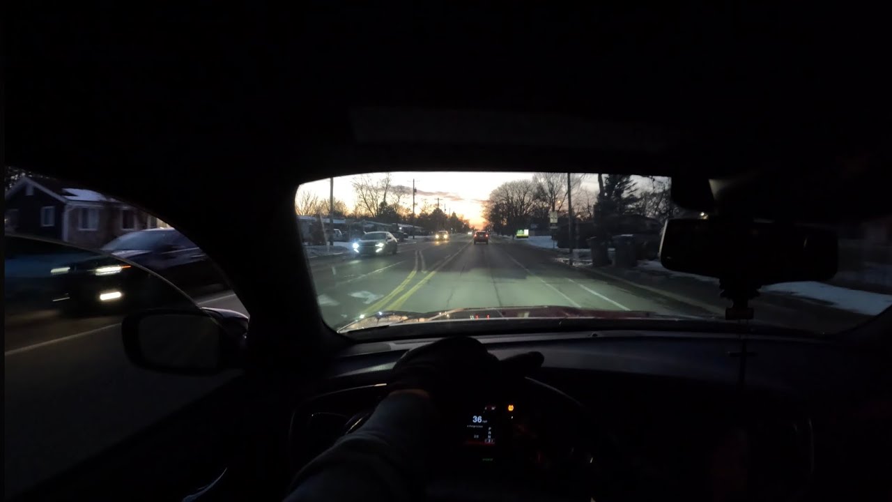 POV: Sunset Cruise in a Dodge Charger R/T
