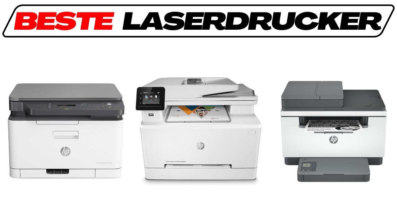 HP Laserdrucker im Test-Vergleich 2026 (TOP 3) 🥇Multifunktionsdrucker, Drucker, Scanner & Kopierer