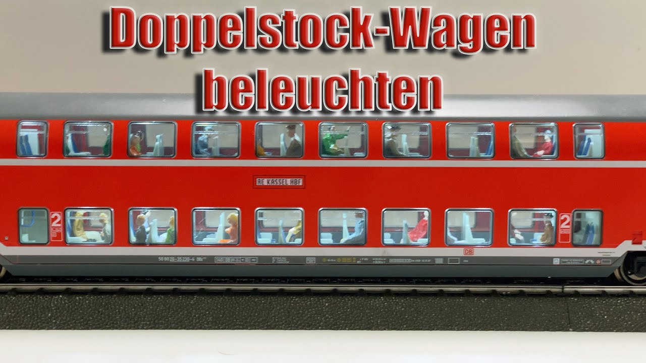 Licht für den Doppelstock-Wagen (inkl. Pufferkondensator)