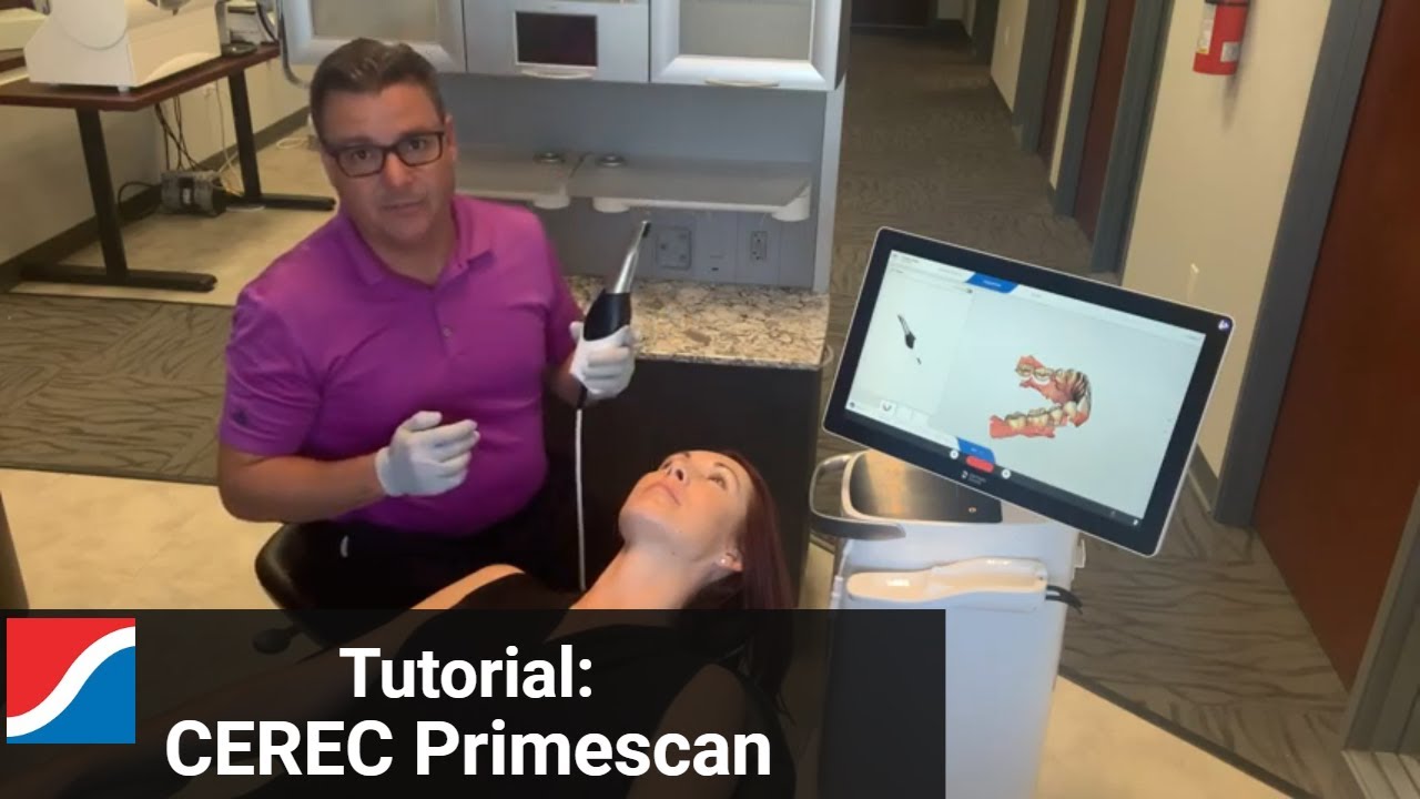 Как использовать внутриротовой сканер CEREC Primescan