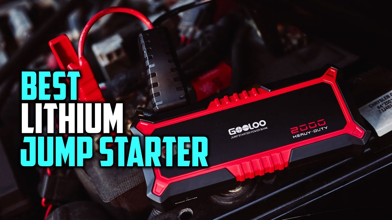 Best Lithium Jump Starters to Buy in 2023 - Top 5 Review | Digital/Portable Lithium Jump Starter