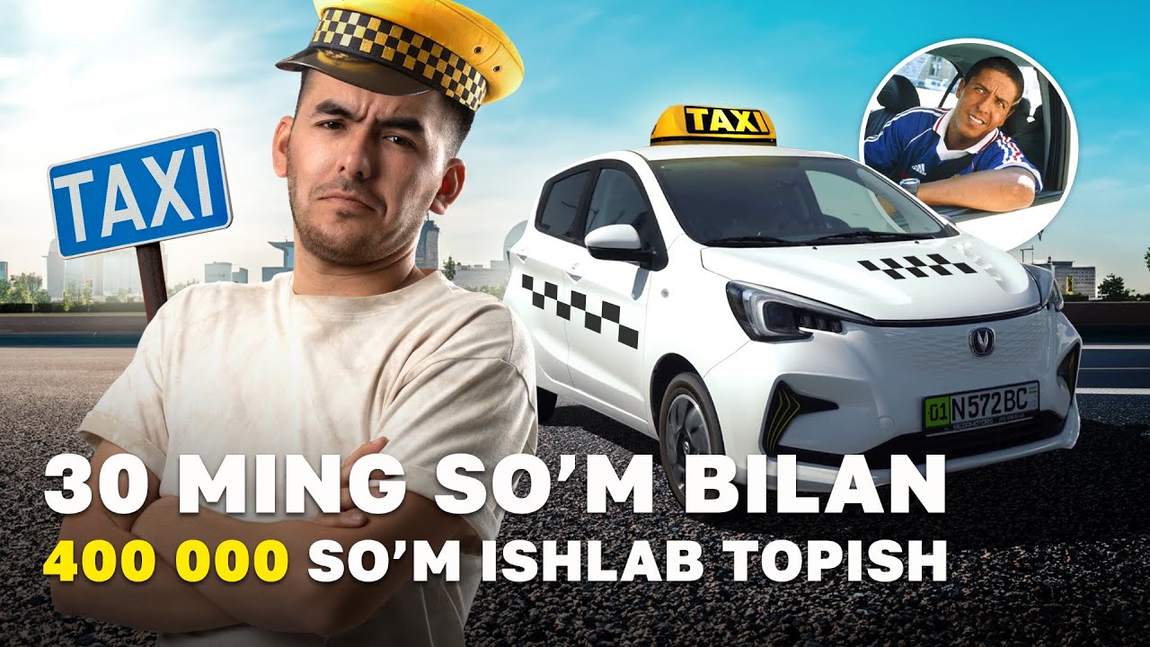 Elektromobilda TAXI: kam HARAJAT - katta DAROMAD / Avtoelon.uz