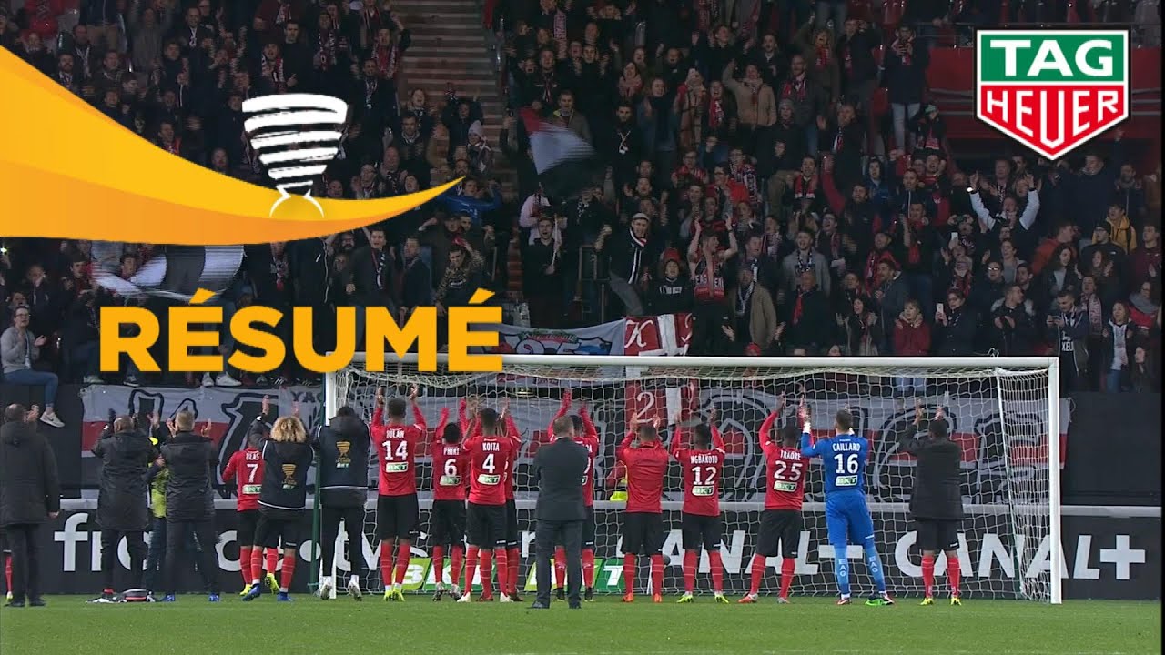 EA Guingamp - Angers SCO (0-0 3 tab à 2) (CDL BKT 1/16 de finale) - Résumé - (EAG - SCO) / 2018-19