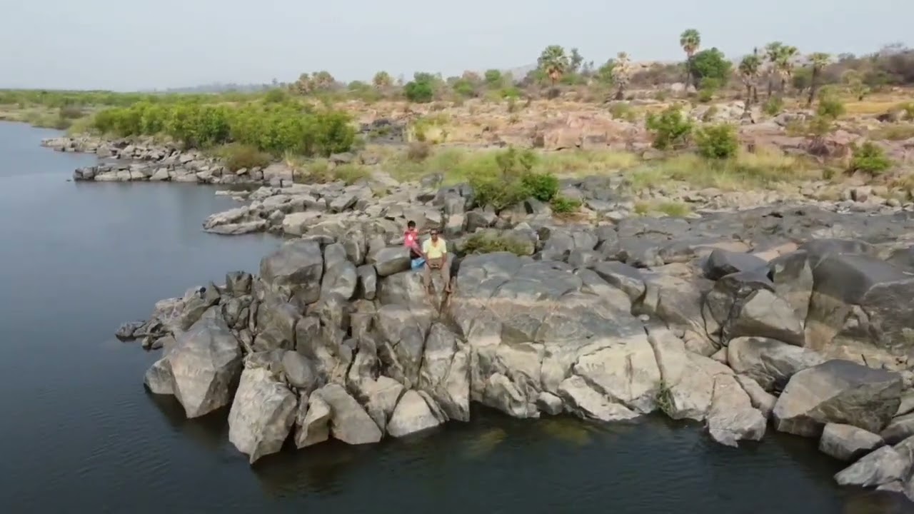gangavathi #devgath amazing terrain with water carving #incredibleindia #karnataka #hampi