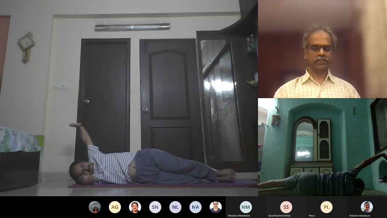 Hatha Yoga Practice  - Veerabhadrasana -  20210331