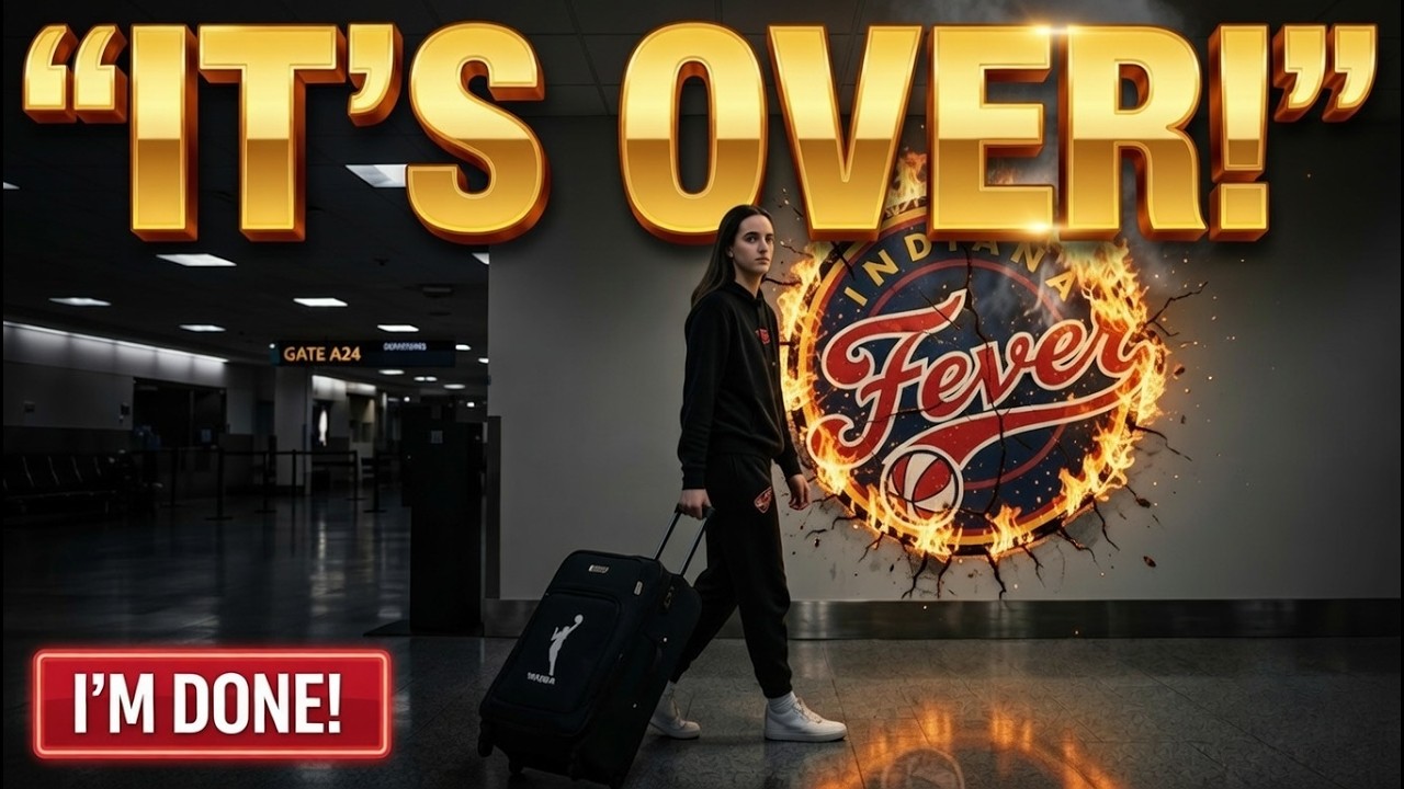 SHOCKING: Caitlin Clark QUITS Indiana Fever — WNBA in CHAOS!