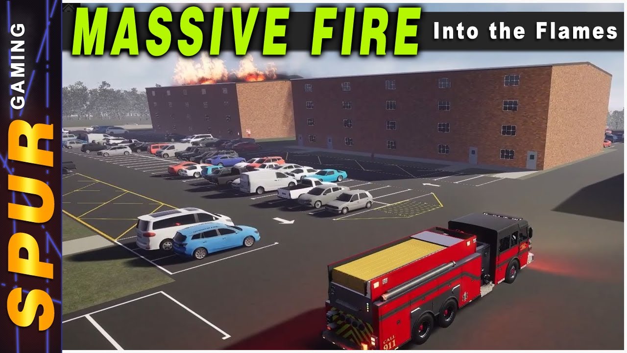 MASSIVE Apartment Complex Fire - Into the Flames