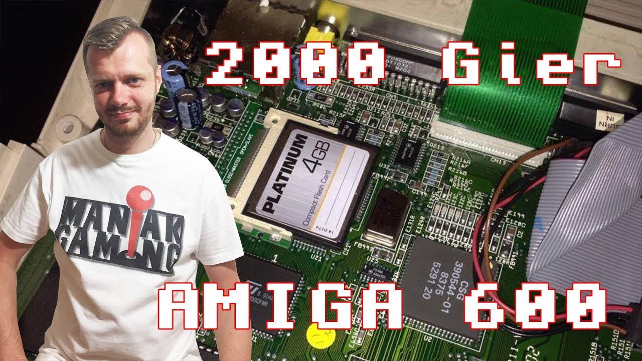 WHDLoad | Amiga 600 - Unboxing (prezentacja i test)