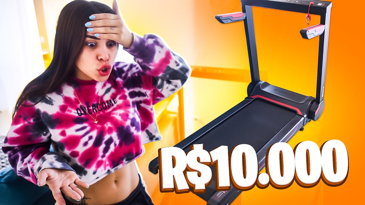 COMPREI UMA ESTEIRA DE R$10.000  😱