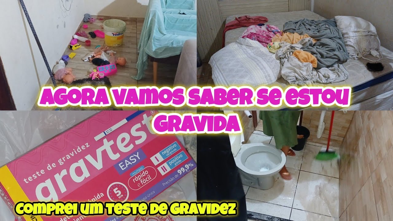 AGORA VAMOS SABER se ESTOU GRÁVIDA 🔥 COMPREI UM TESTE DE GRAVIDEZ DE FARMÁCIA 